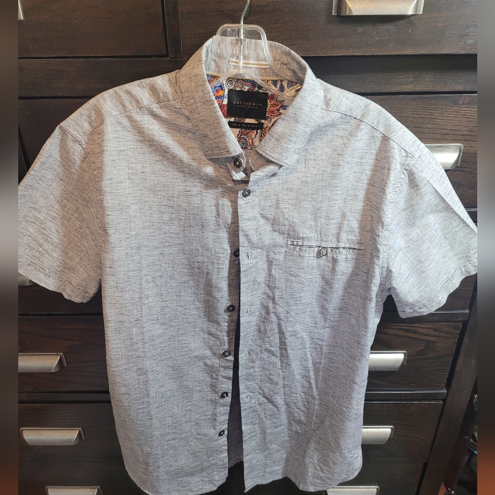 Cactus Man Shirt by Ricky Singh